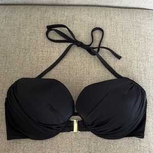 Black VS underwire Bikini top